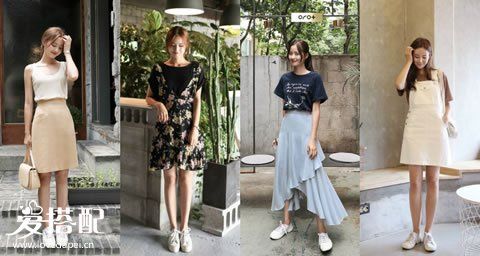 小白鞋一周不同風(fēng)格穿搭，將小清新進(jìn)行到底！